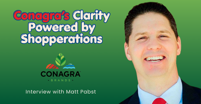 Conagra’s Clarity Powered by Shopperations