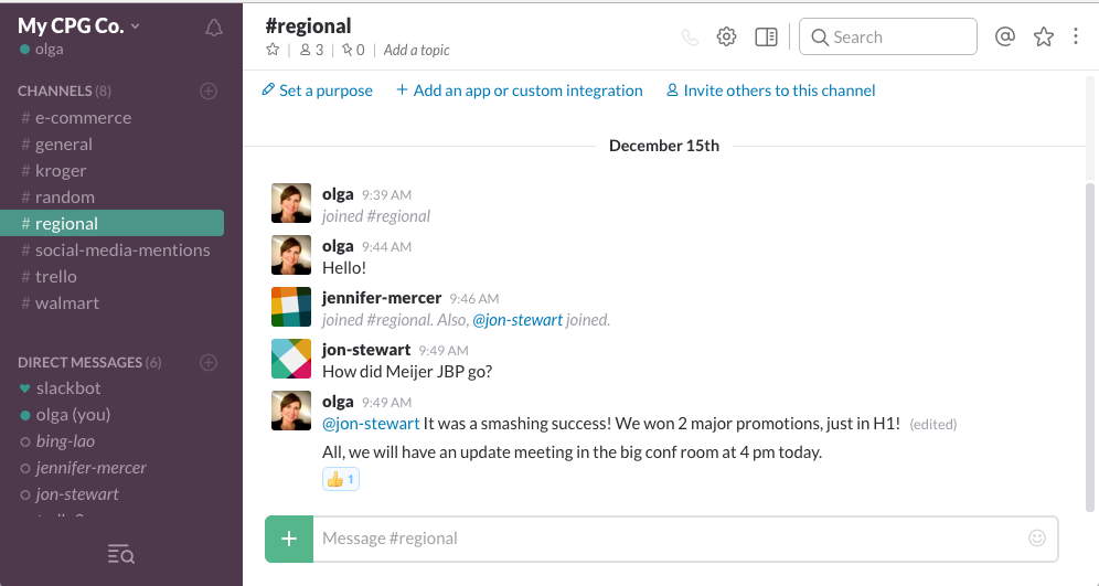 Slack for Shopper Marketing Slack for Shopper Marketing