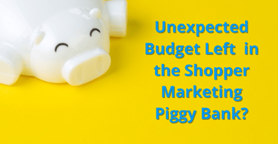 Is your Shopper Marketing Budget Underspent?