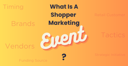 What is a Shopper Marketing Event