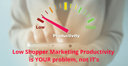 low shopper productivity is your problem, not ITs-1