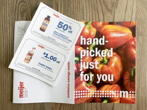 Meijer Loyalty Coupons Direct Mail campaign